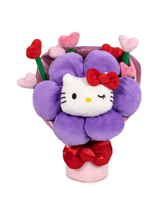 Hello Kitty Sanrio Hello Kitty and Friends Hello Kitty Bouquet Medium Plush Toy (28 cm) - Image 2